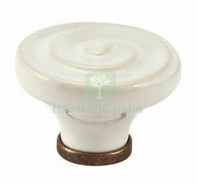 4PZ Pomolo Porcellana MOD.P34 — Maniglie e pomelli — rif. FERX.16269 4PZ Pomolo Porcellana MOD.P34 — Maniglie e pomelli — rif. FERX.16269