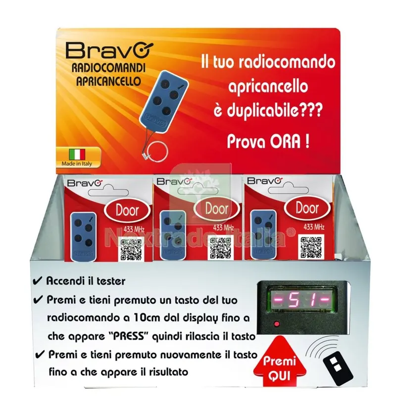 Espositore 22 Radiocomandi 'door' con Tester — Articoli per ufficio — rif. FERX.16317