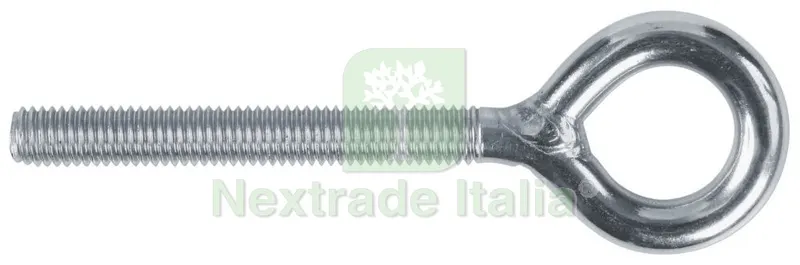 30PZ VITI CON OCCHIO ACCIAIO INOX N. 5 — Viti — rif. FERX.16355