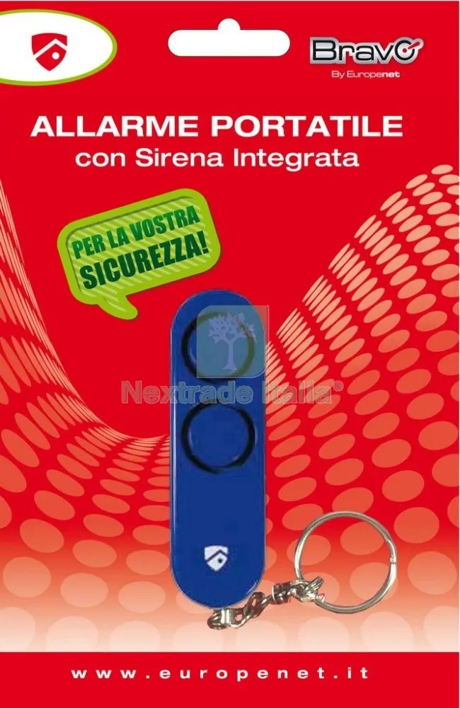 ALLARME TASCABILE CON SIRENA — Tubi e raccordi — rif. FERX.16358 ALLARME TASCABILE CON SIRENA — Tubi e raccordi — rif. FERX.16358