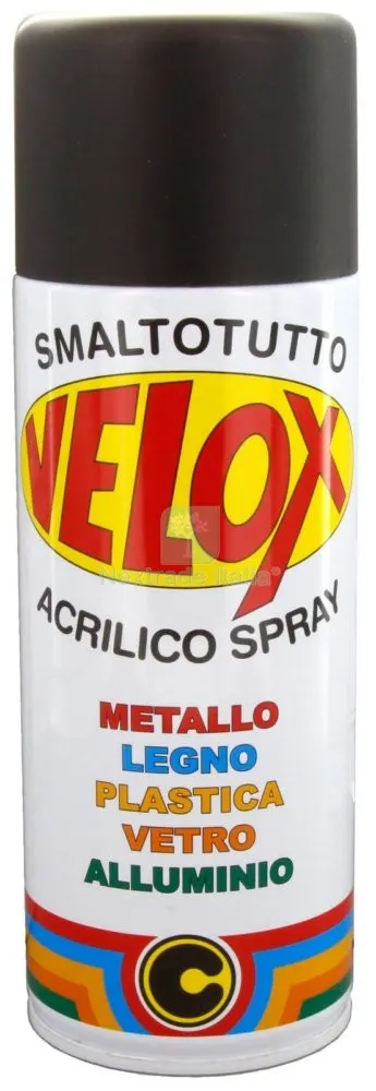 6PZ VELOX SPRAY NERO OPACO N.125 — Stucchi e rasanti — rif. FERX.16359