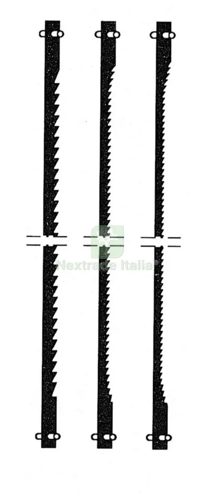 PROXXON 28745 LAME PER PLASTICA METALLO 12 PZ — Trapani e avvitatori — rif. FERX.16371