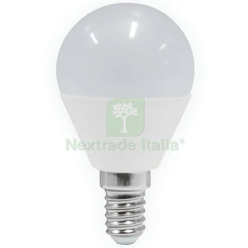 10PZ LED Sfera W7,0 E14 800LM 3000K Calda — Illuminazione — rif. FERX.165