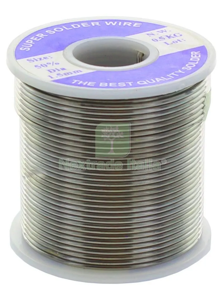 STAGNO PER SALDARE ROCCHETTO 50 GR.500 — Utensili manuali speciali — rif. FERX.16513