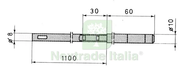 Cisa ART. 06415.00 Serie Aste x Serratura 57215 — Serrature e cilindri — rif. FERX.16514 Cisa ART. 06415.00 Serie Aste x Serratura 57215 — Serrature e cilindri — rif. FERX.16514