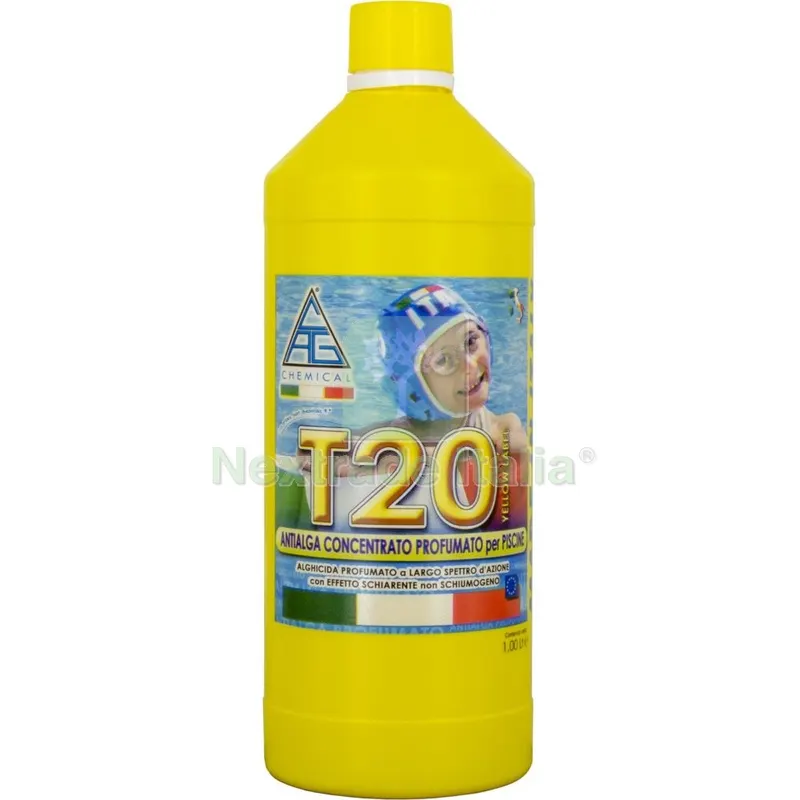 12PZ Antialghe Profumato Concentrato LT.1 (T20YL) — Trattamento acqua piscina — rif. FERX.16571
