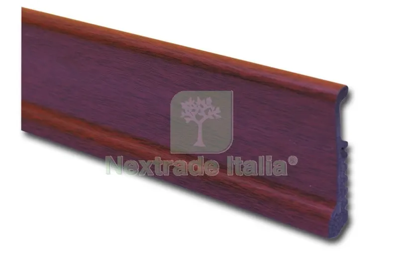 5PZ Battiscopa Polysterene MM 75X15 H.200 Mogano — Profili e angolari decorativi — rif. FERX.16587 5PZ Battiscopa Polysterene MM 75X15 H.200 Mogano — Profili e angolari decorativi — rif. FERX.16587