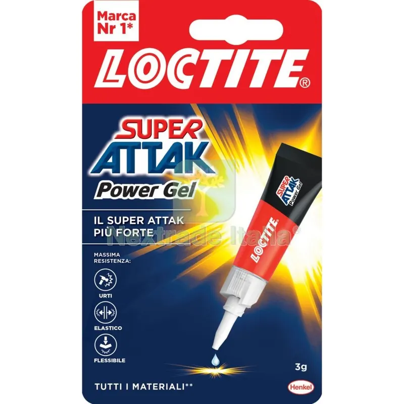 24PZ ADESIVO ATTAK POWER GEL GR.3 — Adesivi e sigillanti — rif. FERX.16604