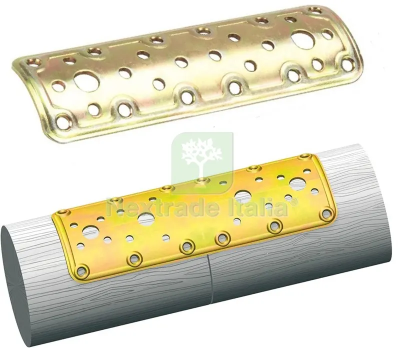 25PZ PIASTRA TONDA DIRITTA TROPOPICALIZZATA ART. 900 MM.50X160 — Ferramenta per legno e mobili — rif. FERX.16619 — foto 3