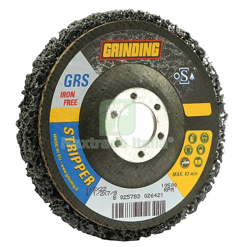 5PZ Grinding Disco Stripper per Decapaggio Diametro 115 — Punte, frese e dischi — rif. FERX.16633 5PZ Grinding Disco Stripper per Decapaggio Diametro 115 — Punte, frese e dischi — rif. FERX.16633