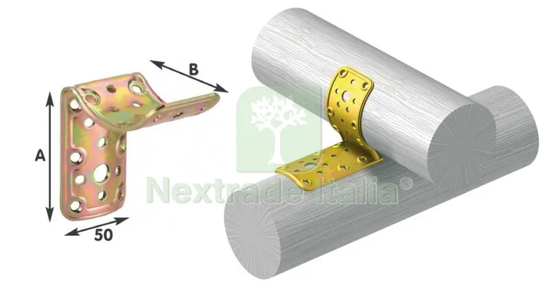 25PZ Piastra Incrocio Tondo Tropicalizzata 908 50X80X80 MM — Ferramenta per legno e mobili — rif. FERX.16634 25PZ Piastra Incrocio Tondo Tropicalizzata 908 50X80X80 MM — Ferramenta per legno e mobili — rif. FERX.16634