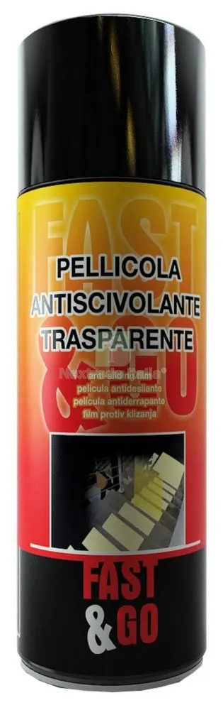 6PZ SPRAY "FAST&GO" ANTISCIVOLO TRASPARENTE ML.400 — Misurazione e taglio manuale — rif. FERX.16705 6PZ SPRAY "FAST&GO" ANTISCIVOLO TRASPARENTE ML.400 — Misurazione e taglio manuale — rif. FERX.16705