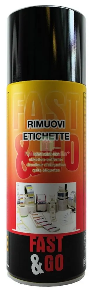 12PZ Spray "fast&go" Rimuovi ETICHETTE.ML.200 — Pile e batterie — rif. FERX.16722 12PZ Spray "fast&go" Rimuovi ETICHETTE.ML.200 — Pile e batterie — rif. FERX.16722
