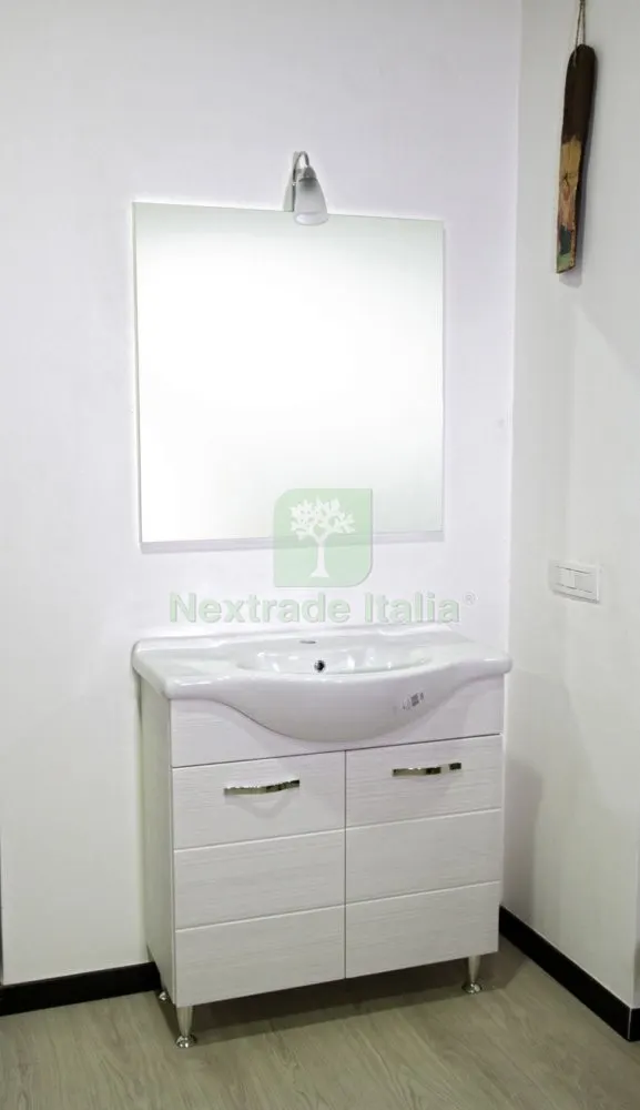 MOBILE BAGNO ANTONELLA 2 ANTE 82 BIANCO PORTUNA — Accessori bagno — rif. FERX.16891