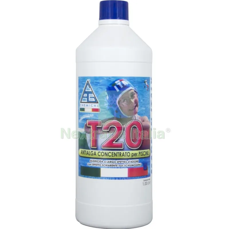 12PZ Antialghe per Piscine Litro 1 T20 — Trattamento acqua piscina — rif. FERX.16942 12PZ Antialghe per Piscine Litro 1 T20 — Trattamento acqua piscina — rif. FERX.16942