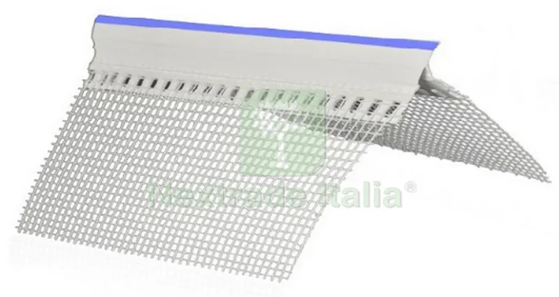 26PZ PARASPIGOLO PVC CON RETE+GOCCIOLATOIO 250 CM — Isolanti e reti — rif. FERX.16991