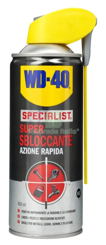 WD40 Super Sbloccante COD.39362 ML.400 DP — Lubrificanti e oli — rif. FERX.17017 WD40 Super Sbloccante COD.39362 ML.400 DP — Lubrificanti e oli — rif. FERX.17017