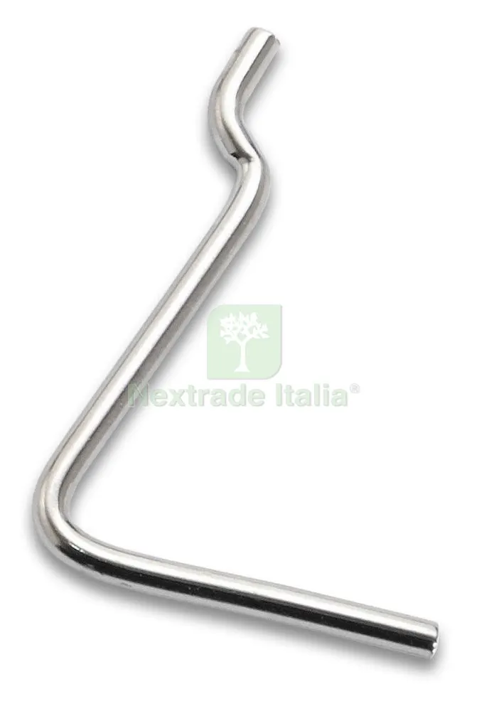 200PZ Gancio x Pannelli Forati Figura 6 — Ferramenta per legno e mobili — rif. FERX.17030