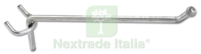 100PZ GANCIO X PANNELLI FIGURA 9 CM.20 — Ferramenta per legno e mobili — rif. FERX.17032