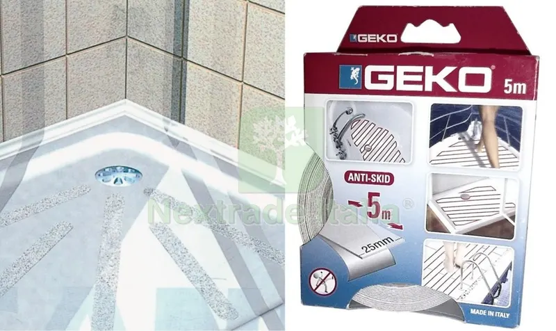 Antisdrucciolo Trasparente per Bagno MM.25 x MT.5 — Profili antiscivolo e gomma — rif. FERX.17090 Antisdrucciolo Trasparente per Bagno MM.25 x MT.5 — Profili antiscivolo e gomma — rif. FERX.17090