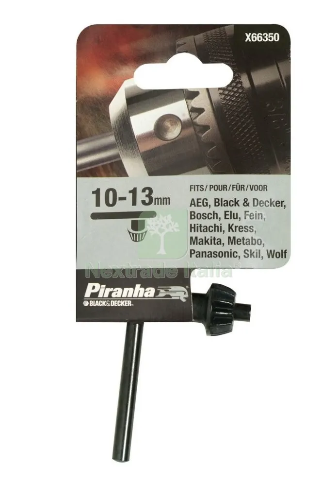 PIRANHA X66350 CHIAVE PER MANDRINO MM.8-10-13 — Punte, frese e dischi — rif. FERX.17132 PIRANHA X66350 CHIAVE PER MANDRINO MM.8-10-13 — Punte, frese e dischi — rif. FERX.17132