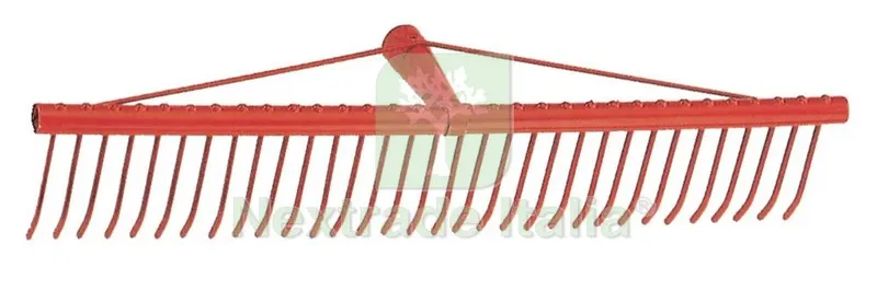 Rastrello Ferro per Erba 34 Denti Piatti 60 CM — Attrezzi da giardino — rif. FERX.17236 Rastrello Ferro per Erba 34 Denti Piatti 60 CM — Attrezzi da giardino — rif. FERX.17236