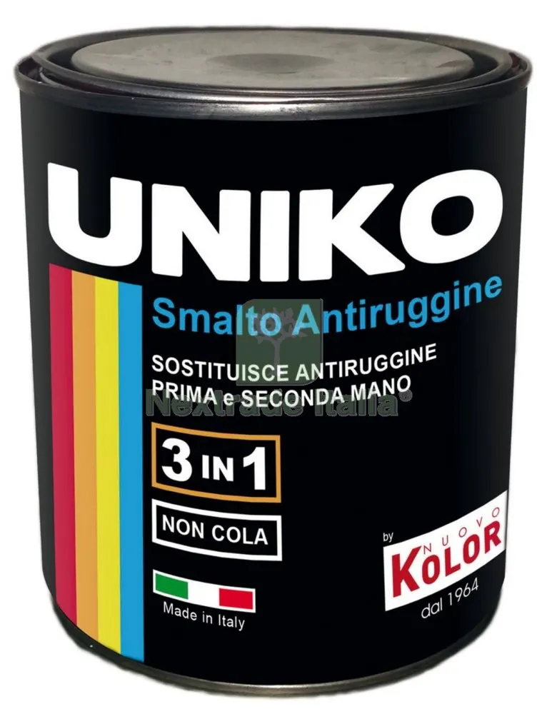 Smalto "uniko" Bianco Lucido LT.0,750 — Vernici e smalti — rif. FERX.17247 Smalto "uniko" Bianco Lucido LT.0,750 — Vernici e smalti — rif. FERX.17247