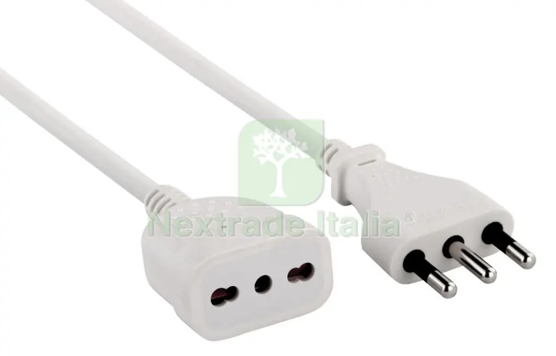 5PZ PROLUNGA LIN.ML.3 SEZIONE 3X1 16A BIPASSO . — Interruttori e prese — rif. FERX.17309 5PZ PROLUNGA LIN.ML.3 SEZIONE 3X1 16A BIPASSO . — Interruttori e prese — rif. FERX.17309