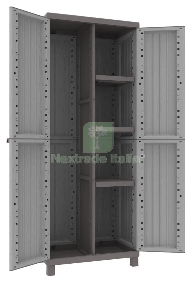 Armadio Terry "cwood" 2ANTE CM 68X39X170H Tre Ripiani con Portascope 3680 — Arredo — rif. FERX.17314