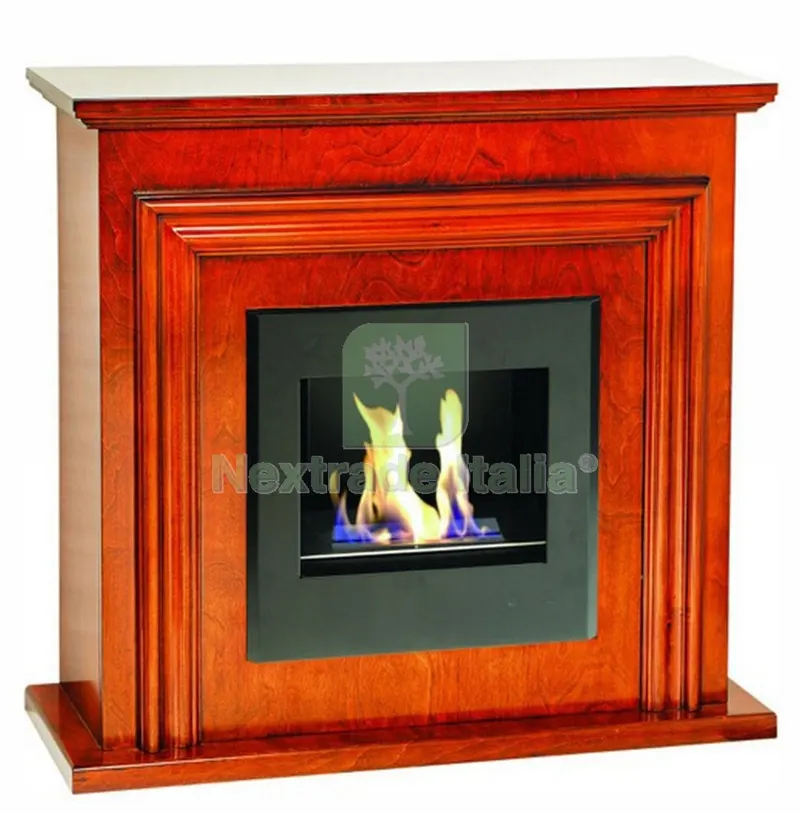 Caminetto MOD.A180 Colore Legno — Tubi e raccordi — rif. FERX.17337 Caminetto MOD.A180 Colore Legno — Tubi e raccordi — rif. FERX.17337