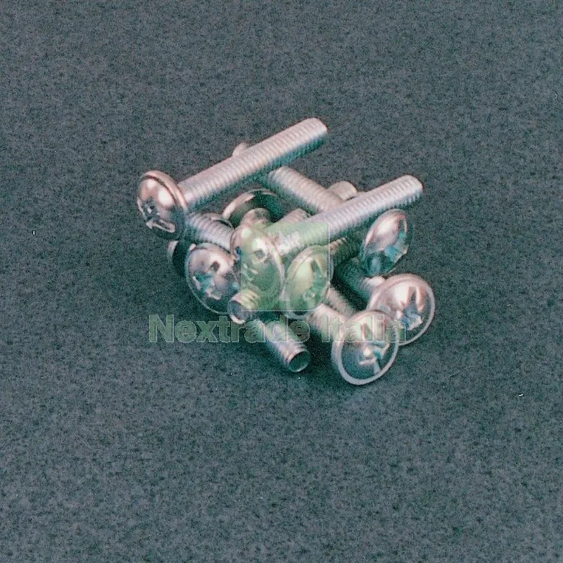500PZ Viti per Pomoli Testa Larga"combi" M4X25 Zincato — Maniglie e pomelli — rif. FERX.17474 500PZ Viti per Pomoli Testa Larga"combi" M4X25 Zincato — Maniglie e pomelli — rif. FERX.17474