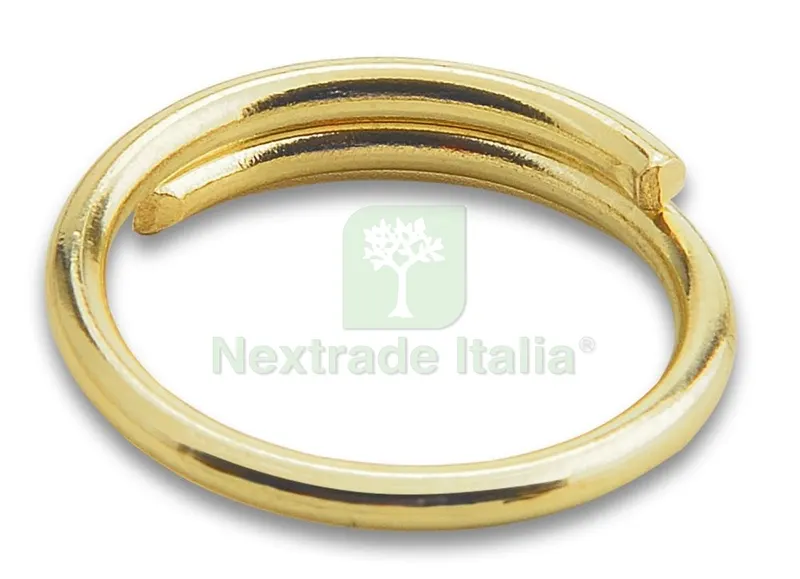 200PZ ANELLO MM. 14 PER CATENA A PERLINE OTTONE LUCIDO — Scarichi e sifoni — rif. FERX.1749 200PZ ANELLO MM. 14 PER CATENA A PERLINE OTTONE LUCIDO — Scarichi e sifoni — rif. FERX.1749