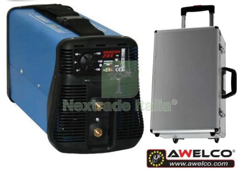 Saldatrice Inverter Monster 205 con KIT+TROLLEY — Saldatrici e accessori — rif. FERX.1752