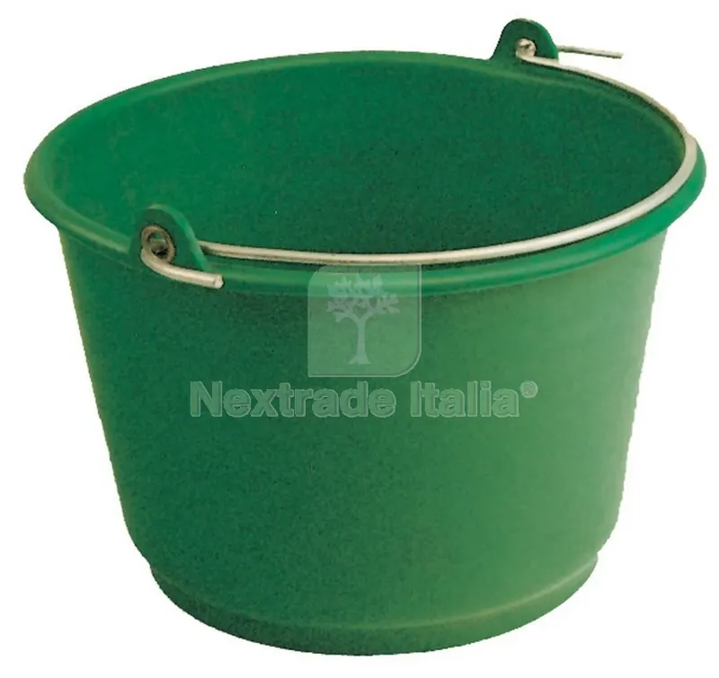 10PZ Secchio Agricolo Verde LT.18 Diametro CM.37 GR.960 — Casalinghi e organizzazione — rif. FERX.17579 10PZ Secchio Agricolo Verde LT.18 Diametro CM.37 GR.960 — Casalinghi e organizzazione — rif. FERX.17579