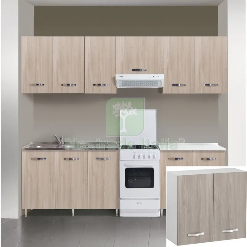 KIT CUCINA PENSILE 2 ANTE 80X32XH72 CM OLMO — Casalinghi e organizzazione — rif. FERX.17581 KIT CUCINA PENSILE 2 ANTE 80X32XH72 CM OLMO — Casalinghi e organizzazione — rif. FERX.17581