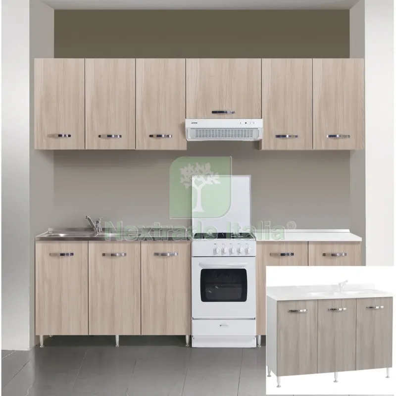 KIT CUCINA BASE 3 ANTE 120X50XH85 CM SENZA LAVELLO OLMO — Sanitari e ceramiche — rif. FERX.17611