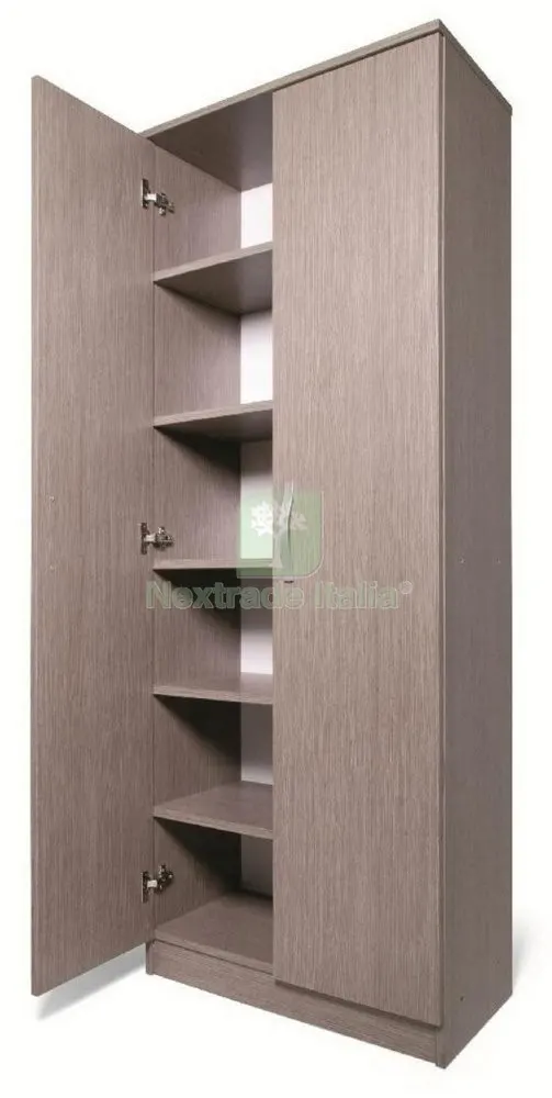 Kit Scarpiera 2ANTE 5RIPIANI CM 71X38X182H Larice Grigio — Arredo — rif. FERX.17627