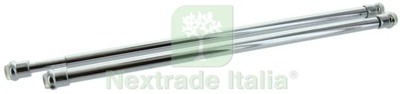 10COPPIE Bris Bris Ventosa Tondy Cromato 36-60 CM — Casalinghi e organizzazione — rif. FERX.17633