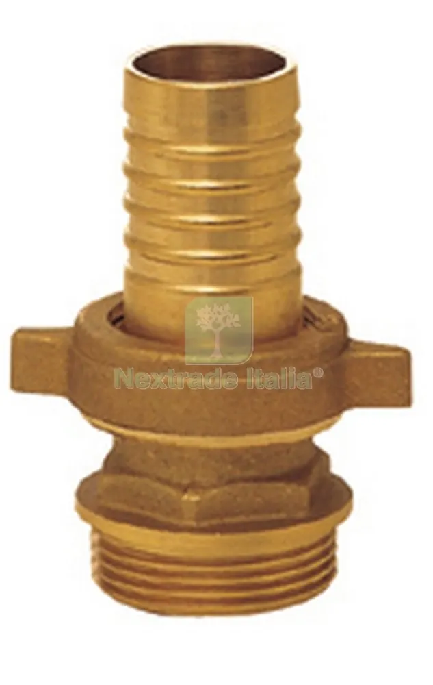 5PZ RACCORDO PORTAGOMMA OTTONE 3 PZ DIRITTO 1.1/4X30 — Tubi e raccordi — rif. FERX.17654 5PZ RACCORDO PORTAGOMMA OTTONE 3 PZ DIRITTO 1.1/4X30 — Tubi e raccordi — rif. FERX.17654