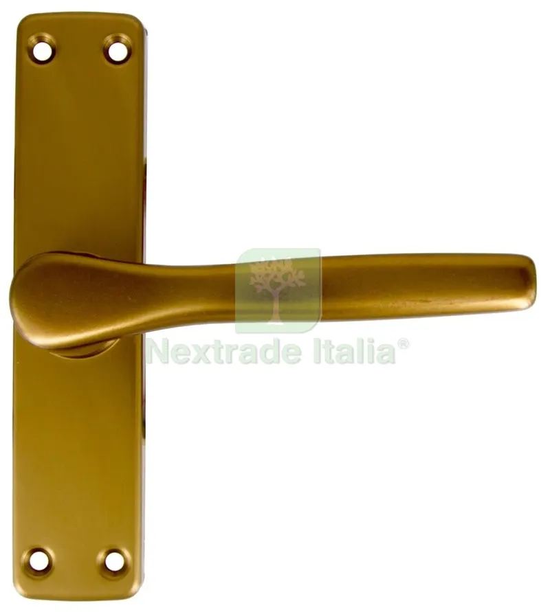 10PZ Cremonese Anodizzato Bronzo Impugnatura Maniglia Gratz Fori EZ — Maniglie e pomelli — rif. FERX.17711 10PZ Cremonese Anodizzato Bronzo Impugnatura Maniglia Gratz Fori EZ — Maniglie e pomelli — rif. FERX.17711