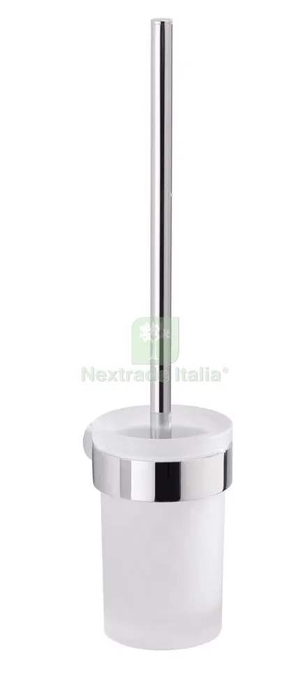 Gedy PI33/03 Pirenei Portascopino Cromato — Accessori bagno — rif. FERX.17765 Gedy PI33/03 Pirenei Portascopino Cromato — Accessori bagno — rif. FERX.17765