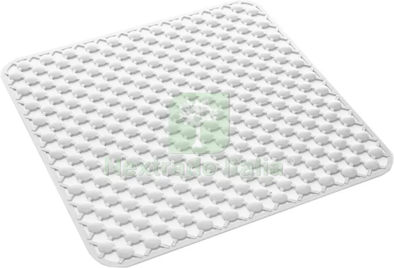 Gedy 975353 Tappeto Doccia GEO 53X53 Bianco — Casalinghi e organizzazione — rif. FERX.17768