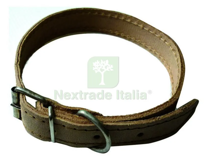 12PZ Collare in Pelle per Cani Larghezza MM.25 — Fascette e collari — rif. FERX.17913