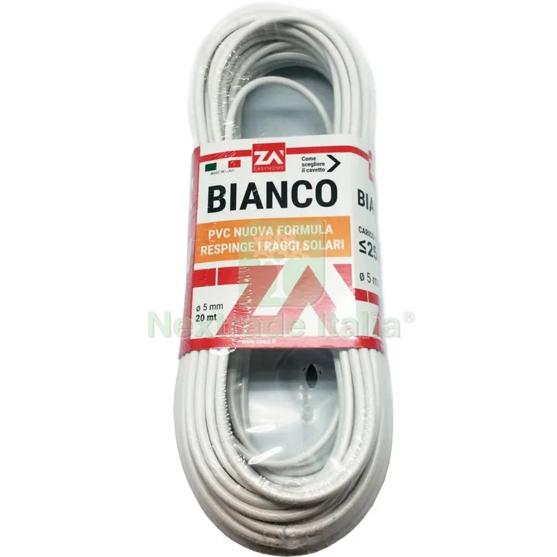 CONFEZIONE FILO STENDIBIANCHERIA BIANCONE OTTONE 20MT — Stendibiancheria e bucato — rif. FERX.17916 CONFEZIONE FILO STENDIBIANCHERIA BIANCONE OTTONE 20MT — Stendibiancheria e bucato — rif. FERX.17916