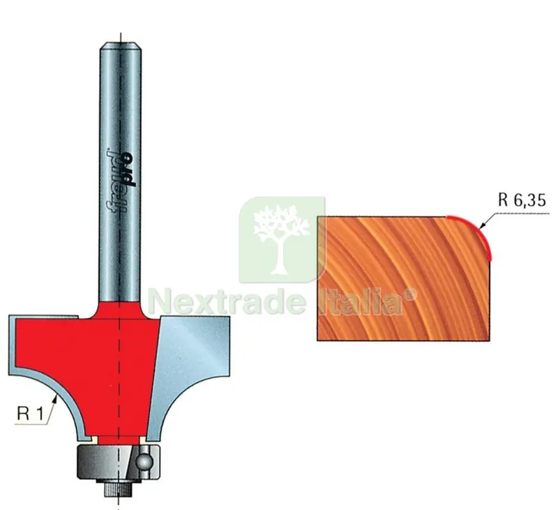 Frese Widia a Raggio Concavo ART. 34-11006 — Punte, frese e dischi — rif. FERX.18012 Frese Widia a Raggio Concavo ART. 34-11006 — Punte, frese e dischi — rif. FERX.18012