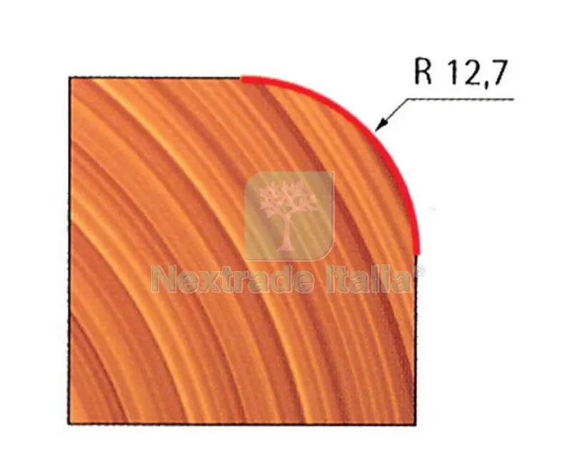 FRESA WIDIA A RAGGIO CONVESSO ART.34-11606 — Punte, frese e dischi — rif. FERX.18014 FRESA WIDIA A RAGGIO CONVESSO ART.34-11606 — Punte, frese e dischi — rif. FERX.18014