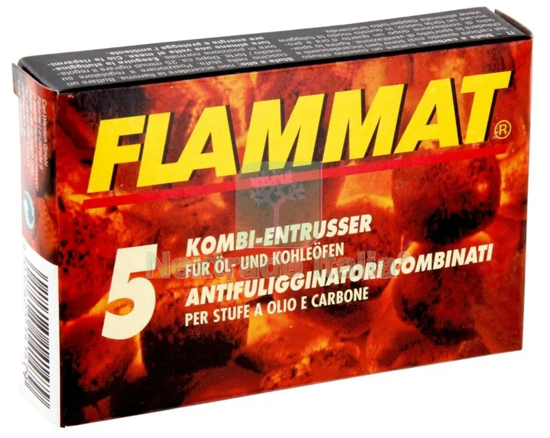 24CF Spazza Camino Bustine Flamat 5 PZ — Stufe e camini — rif. FERX.18031 24CF Spazza Camino Bustine Flamat 5 PZ — Stufe e camini — rif. FERX.18031