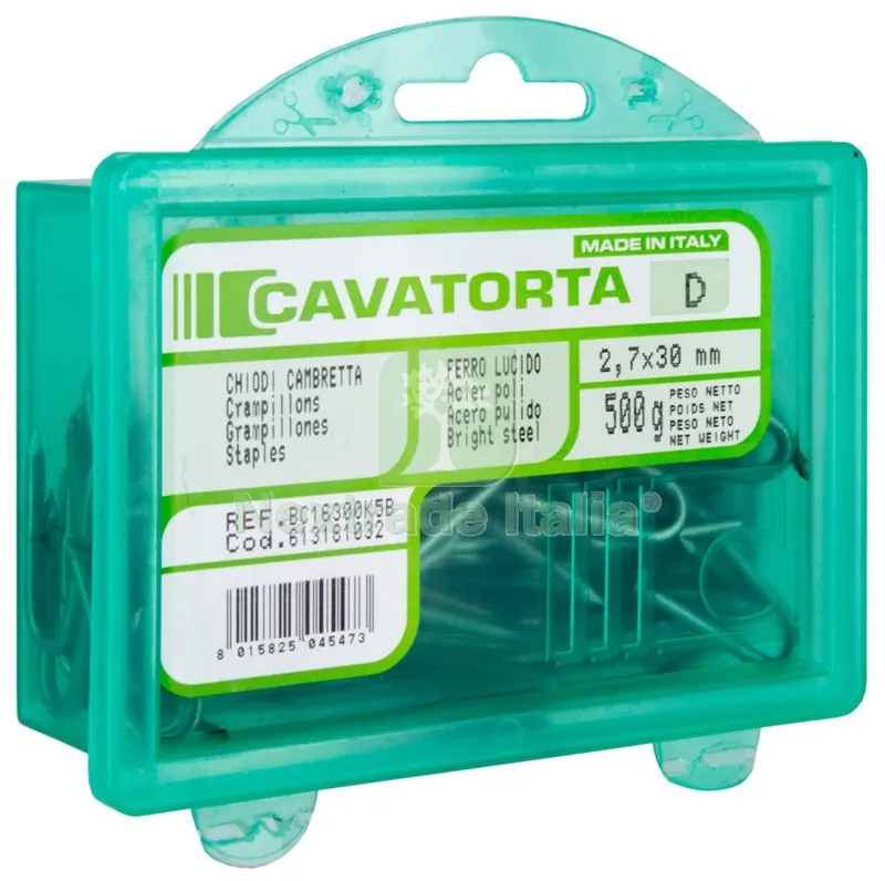 SCATOLA DA KG.0,5 CHIODI TESTA PIANA(4,5) 20X100 — Casalinghi e organizzazione — rif. FERX.18420 SCATOLA DA KG.0,5 CHIODI TESTA PIANA(4,5) 20X100 — Casalinghi e organizzazione — rif. FERX.18420
