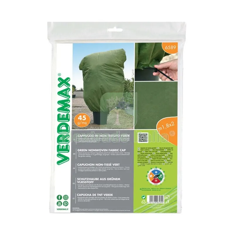 Cappuccio Antigelo in TNT 45G/M2 1,8X2,0 M Verde — Lubrificanti e oli — rif. FERX.18423 Cappuccio Antigelo in TNT 45G/M2 1,8X2,0 M Verde — Lubrificanti e oli — rif. FERX.18423
