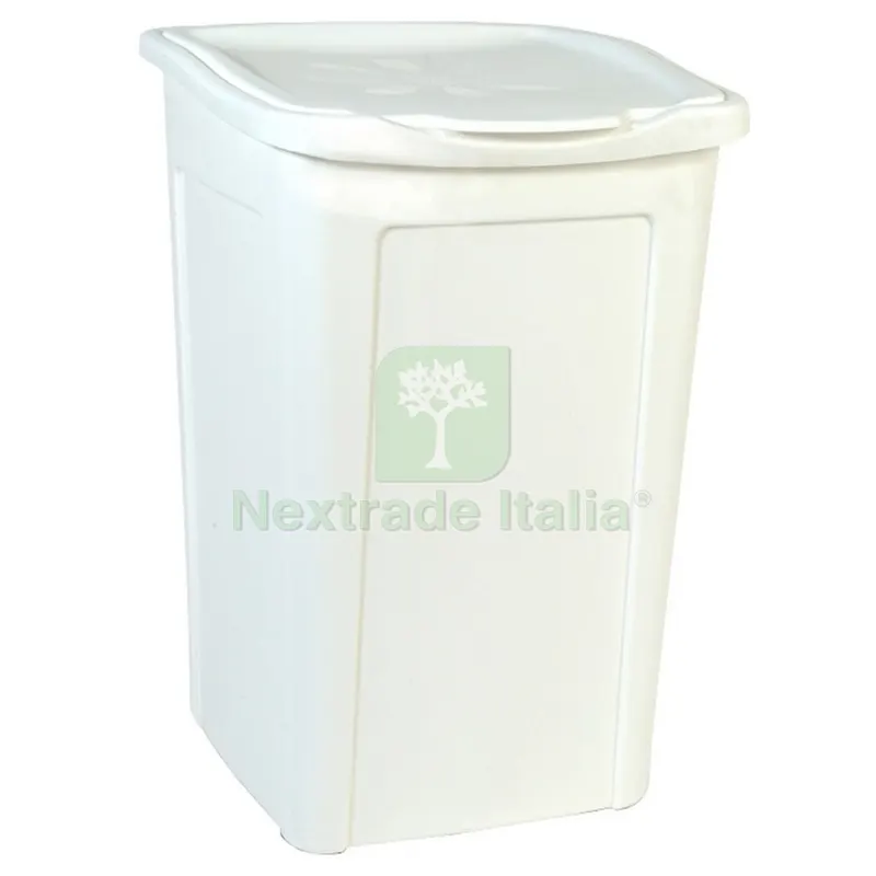 8PZ PORTABIANCHERIA CM.37X37X53H 50LT. BIANCO — Scarichi e sifoni — rif. FERX.18444 8PZ PORTABIANCHERIA CM.37X37X53H 50LT. BIANCO — Scarichi e sifoni — rif. FERX.18444